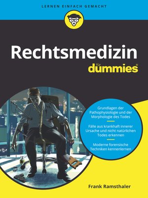 cover image of Rechtsmedizin f&uuml;r Dummies